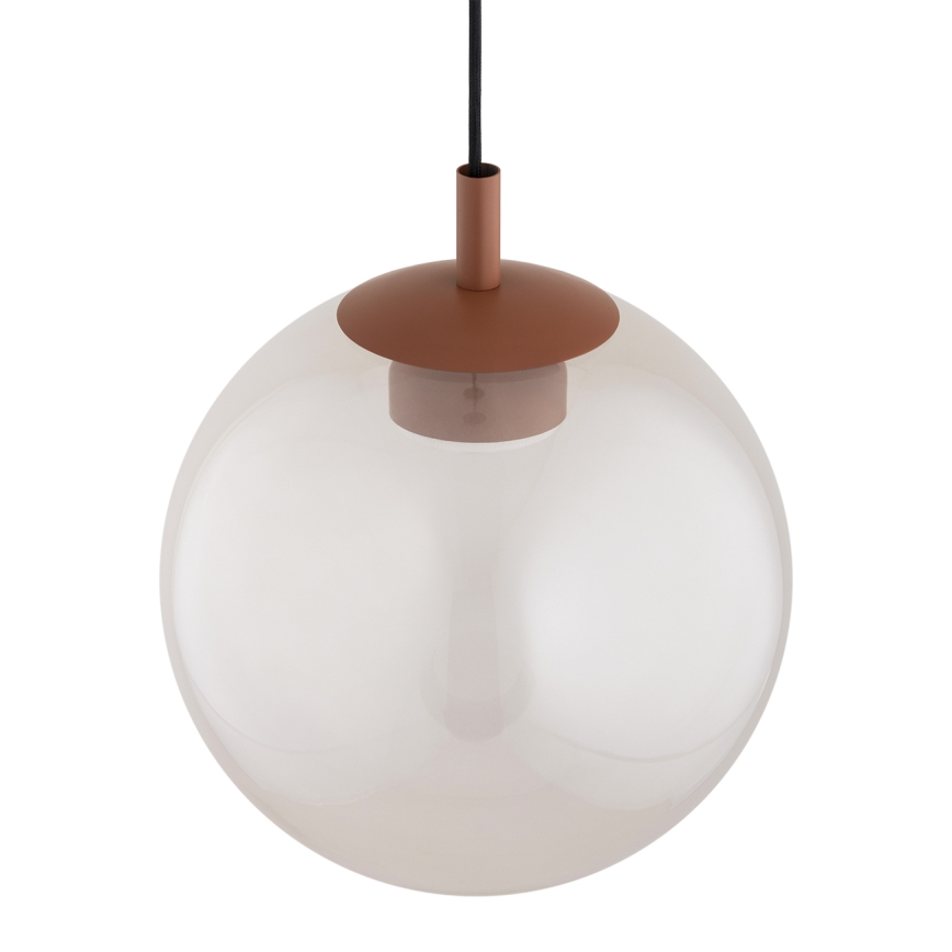 Argon 8829 - Κρεμαστό φωτιστικό οροφής SACRAMENTO 1xGX53/8W/230V διαφανές/καφέ