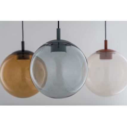 Argon 8830 - Κρεμαστό φωτιστικό οροφής SACRAMENTO 1xGX53/8W/230V πράσινο/φιμέ