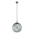 Argon 8830 - Κρεμαστό φωτιστικό οροφής SACRAMENTO 1xGX53/8W/230V πράσινο/φιμέ