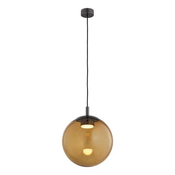 Argon 8831 - Κρεμαστό φωτιστικό οροφής SACRAMENTO 1xGX53/8W/230V καφέ/φιμέ