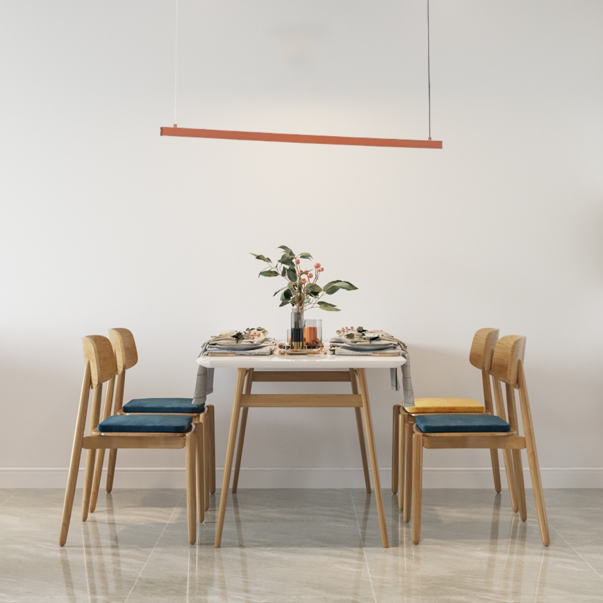 Argon 8834 -  Κρεμαστό φωτιστικό οροφής LED MIAMI LED/37W/230V 3000K καφέ