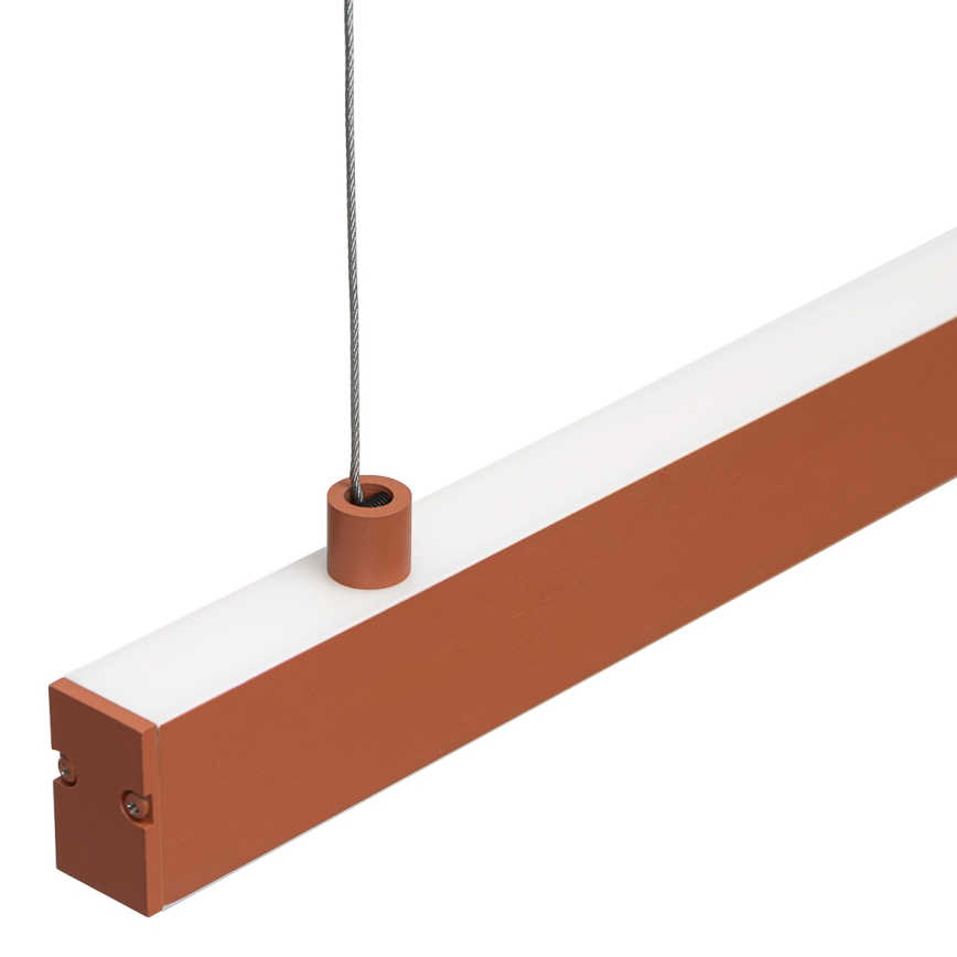 Argon 8834 -  Κρεμαστό φωτιστικό οροφής LED MIAMI LED/37W/230V 3000K καφέ