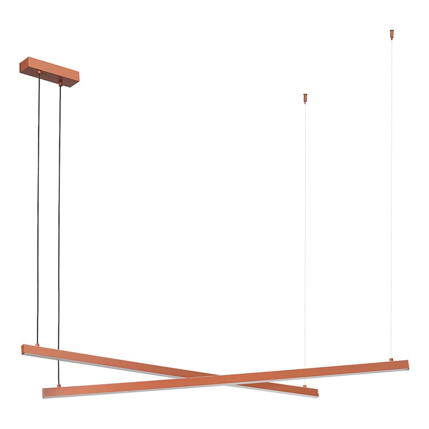 Argon 8837 -  Κρεμαστό φωτιστικό οροφής LED MIAMI LED/74W/230V 3000K καφέ