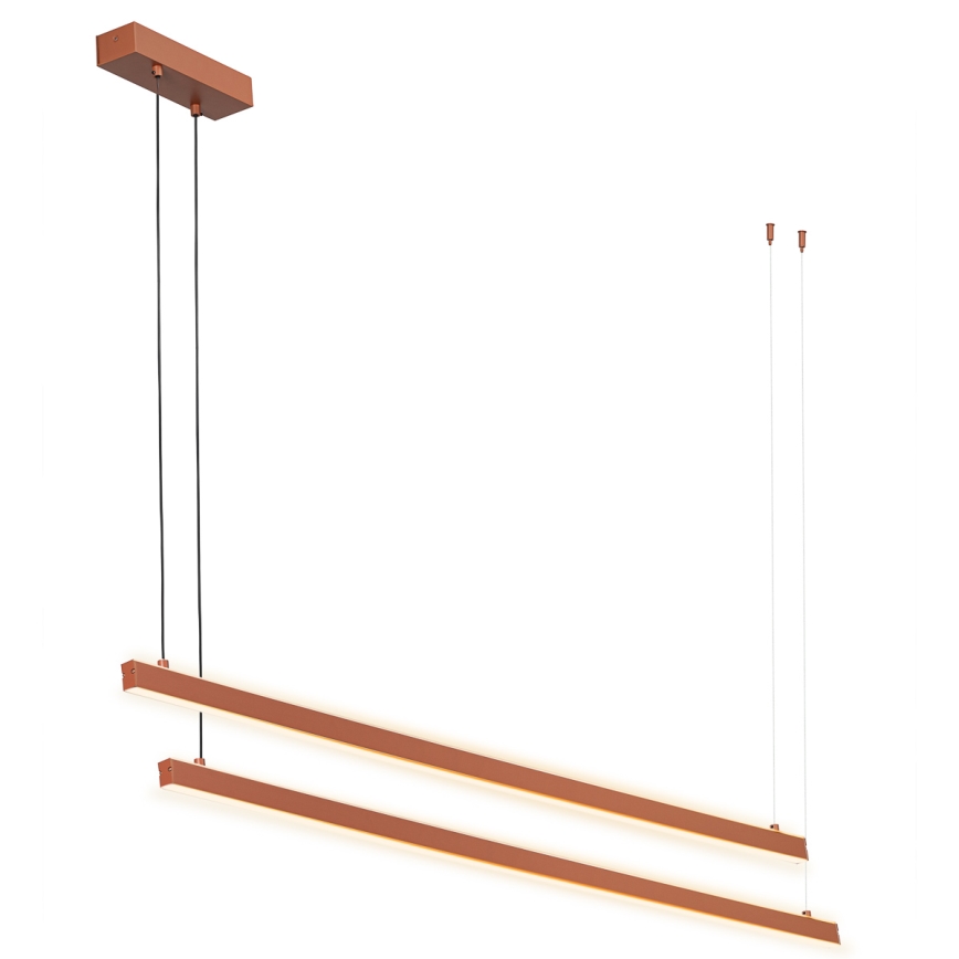 Argon 8837 -  Κρεμαστό φωτιστικό οροφής LED MIAMI LED/74W/230V 3000K καφέ