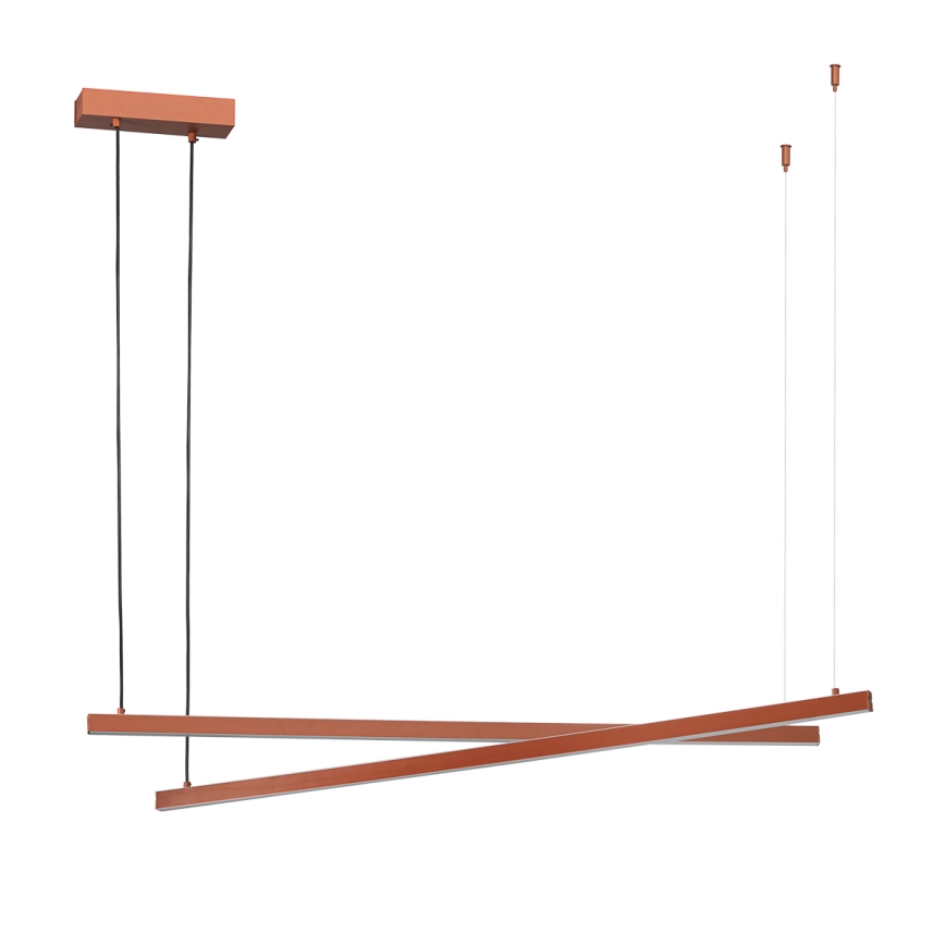 Argon 8837 -  Κρεμαστό φωτιστικό οροφής LED MIAMI LED/74W/230V 3000K καφέ