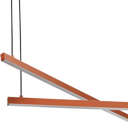 Argon 8837 -  Κρεμαστό φωτιστικό οροφής LED MIAMI LED/74W/230V 3000K καφέ
