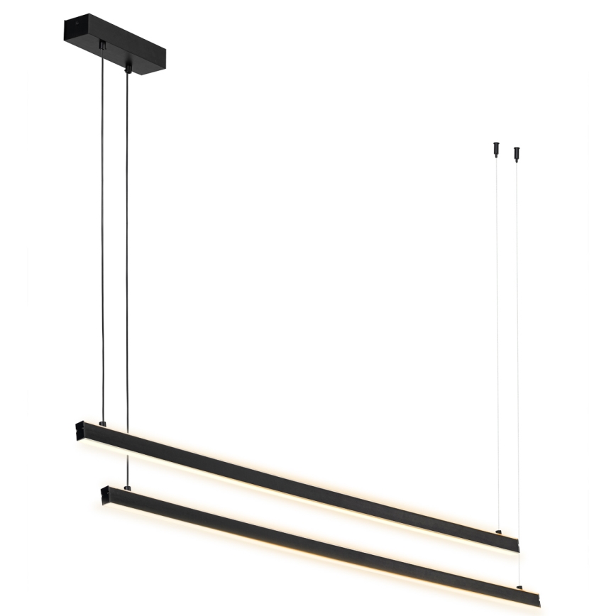 Argon 8838 -  Κρεμαστό φωτιστικό οροφής LED MIAMI LED/74W/230V 3000K μαύρο