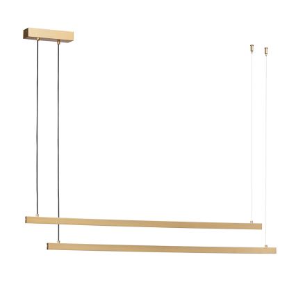 Argon 8839 -  Κρεμαστό φωτιστικό οροφής LED MIAMI LED/74W/230V 3000K χρυσό