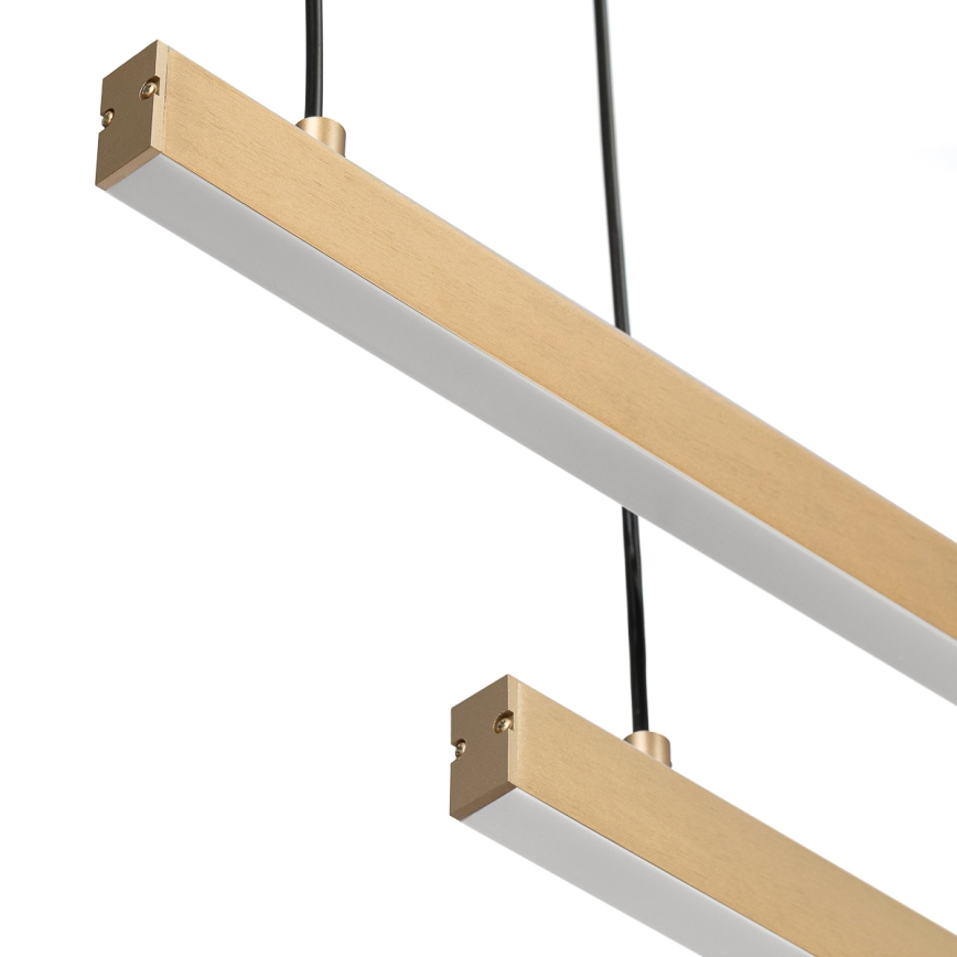 Argon 8839 -  Κρεμαστό φωτιστικό οροφής LED MIAMI LED/74W/230V 3000K χρυσό