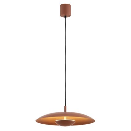 Argon 8870 - Κρεμαστό φωτιστικό LED σε καλώδιο BOLTON LED/12,5W/230V 3000K σε απόχρωση τερακότας