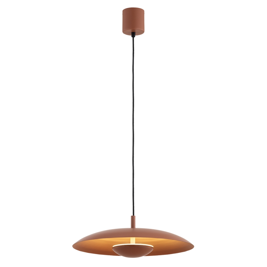 Argon 8870 - Κρεμαστό φωτιστικό LED σε καλώδιο BOLTON LED/12,5W/230V 3000K σε απόχρωση τερακότας