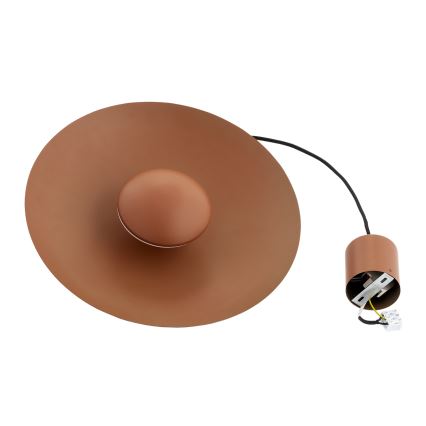 Argon 8870 - Κρεμαστό φωτιστικό LED σε καλώδιο BOLTON LED/12,5W/230V 3000K σε απόχρωση τερακότας