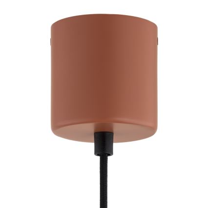 Argon 8870 - Κρεμαστό φωτιστικό LED σε καλώδιο BOLTON LED/12,5W/230V 3000K σε απόχρωση τερακότας