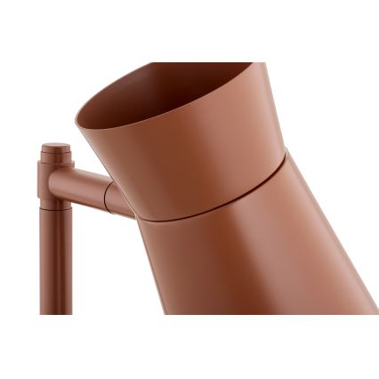 Argon 8873 - Επιτραπέζιο φωτιστικό LORD 1xE14/7W/230V σε τερακότα απόχρωση