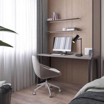 Argon 8875 - Επιτραπέζιο φωτιστικό LORD 1xE14/7W/230V μαύρο