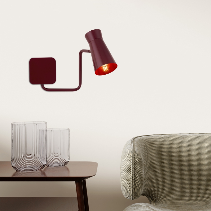 Argon 8881 - Επιτοίχιο φωτιστικό LORD 1xE14/7W/230V μωβ