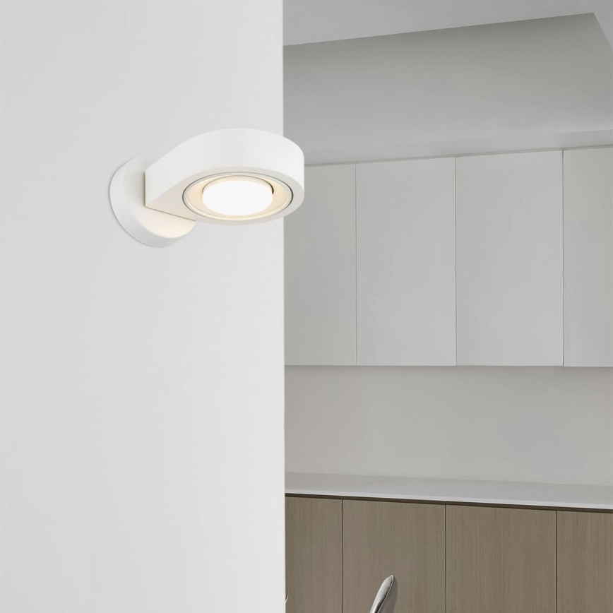 Argon 8897 - Επιτοίχιο φωτιστικό LOTUS, 1xGX53/12W/230V, λευκό