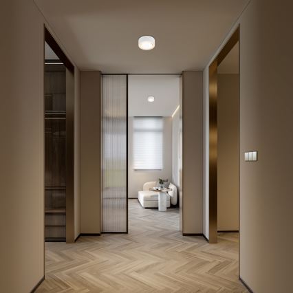 Argon 8915 - Φωτιστικό οροφής ELORA 1xGX53/7W/230V διάμ. 11 cm λευκό