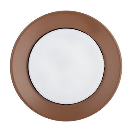 Argon 8916 - Φωτιστικό οροφής ELORA 1xGX53/7W/230V Ø 11 cm τερακότα