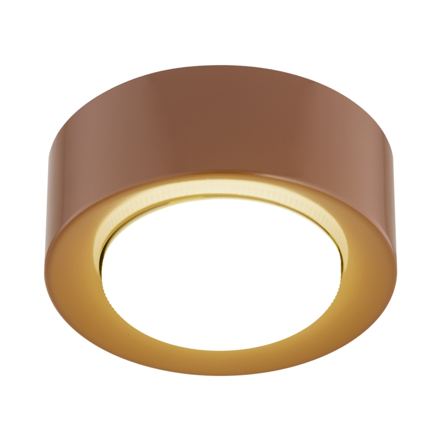 Argon 8916 - Φωτιστικό οροφής ELORA 1xGX53/7W/230V Ø 11 cm τερακότα