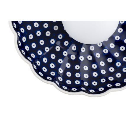 Argon 8933 - Επιτοίχιο φωτιστικό BOLL 1xG9/6W/230V μπλε