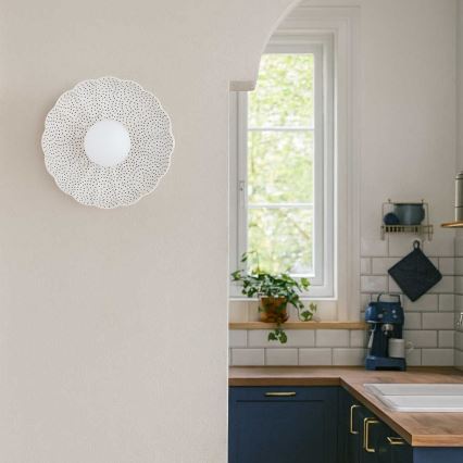 Argon 8934 - Επιτοίχιο φωτιστικό BOLL 1xG9/6W/230V λευκό