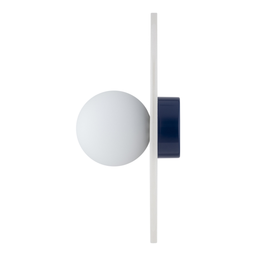 Argon 8935 - Επιτοίχιο φωτιστικό BOLL 1xG9/6W/230V μπλε