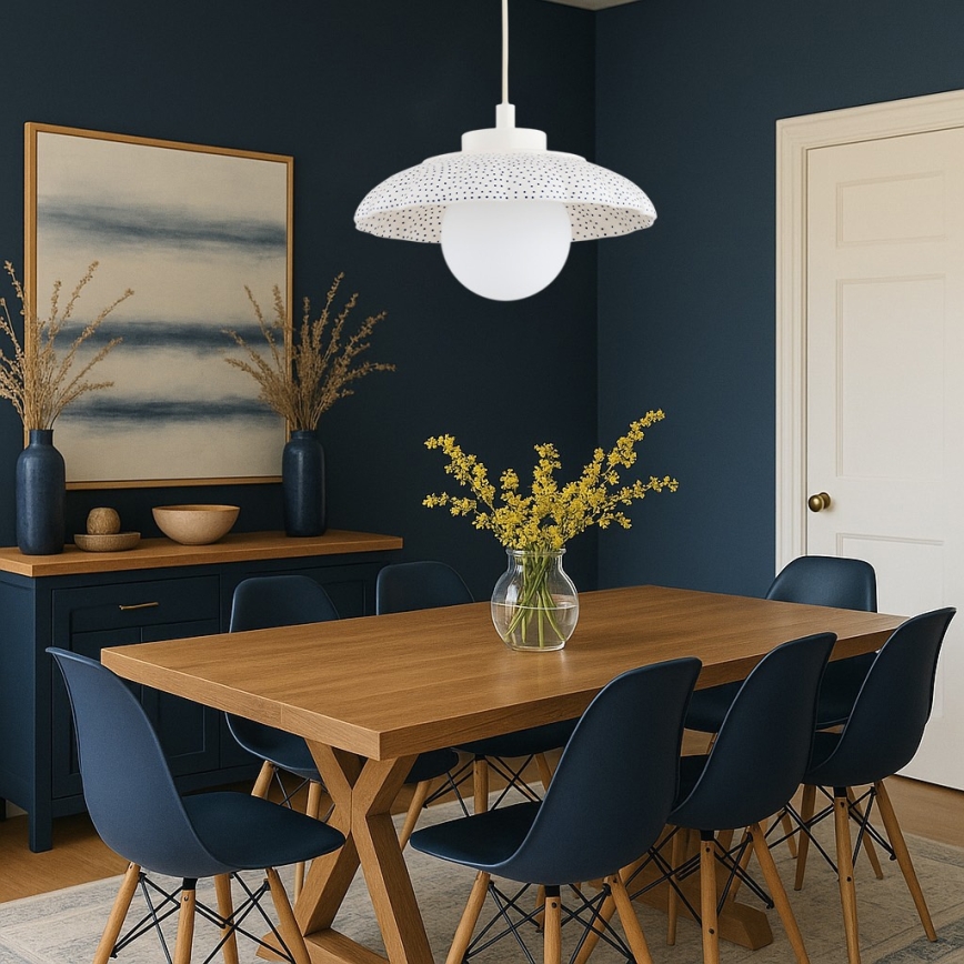 Argon 8947 - Κρεμαστό φωτιστικό με καλώδιο BOLL 1xG9/6W/230V λευκό