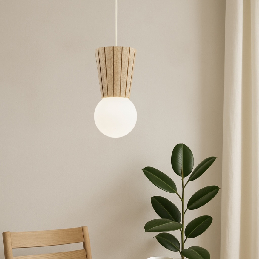 Argon 8951 - Κρεμαστό φωτιστικό μπάνιου με καλώδιο VOLANTE 1xG9/6W/230V IP44 μπεζ