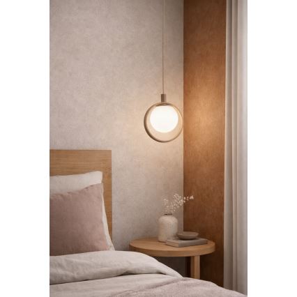 Argon 9003 - Κρεμαστό φωτιστικό SATUROS με καλώδιο 1xG9/6W/230V