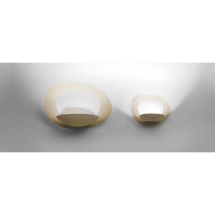 Artemide 1248020A - Επιτοίχιο φωτιστικό dimming LED PIRCE LED/27W/230V 3000K χρυσό