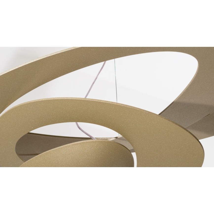 Artemide 1254120A - Led Dimmable κρεμαστό φωτιστικό οροφής PIRCE LED/44W/230V 3000K χρυσό