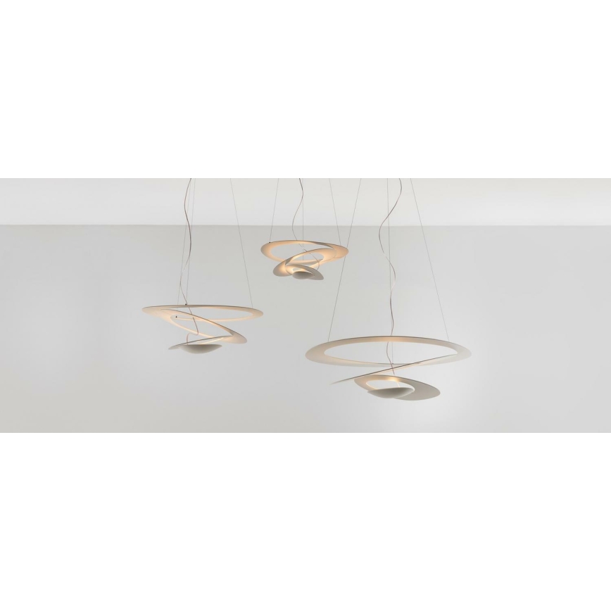 Artemide 1256110A - Led Dimmable κρεμαστό φωτιστικό οροφής PIRCE LED/44W/230V 3000K λευκό