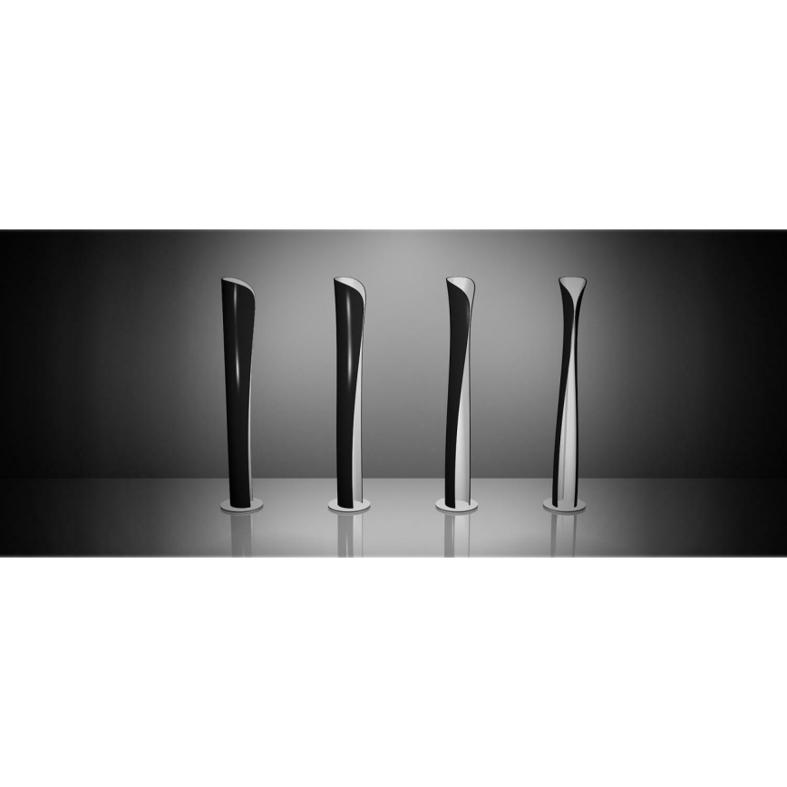 Artemide 1361010A - Επιδαπέδια λάμπα LED CADMO LED/44W/230V + 1xGU10/10W/230V μαύρο