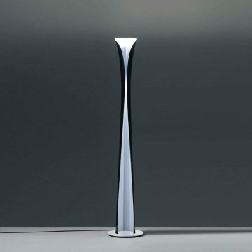 Artemide 1361010A - Επιδαπέδια λάμπα LED CADMO LED/44W/230V + 1xGU10/10W/230V μαύρο