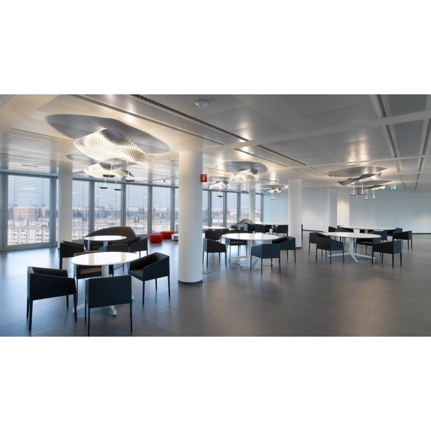 Artemide 1513010A - Κρεμαστό φωτιστικό οροφής COSMIC ΑΓΓΕΛΟΣ 2xR7s/11W/230V γυαλιστερό χρώμιο