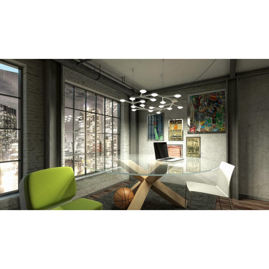 Artemide 1575050APP - Led Dimmable κρεμαστό φωτιστικό οροφής NET LED/43W/230V διάμετρος 65 cm 3000K