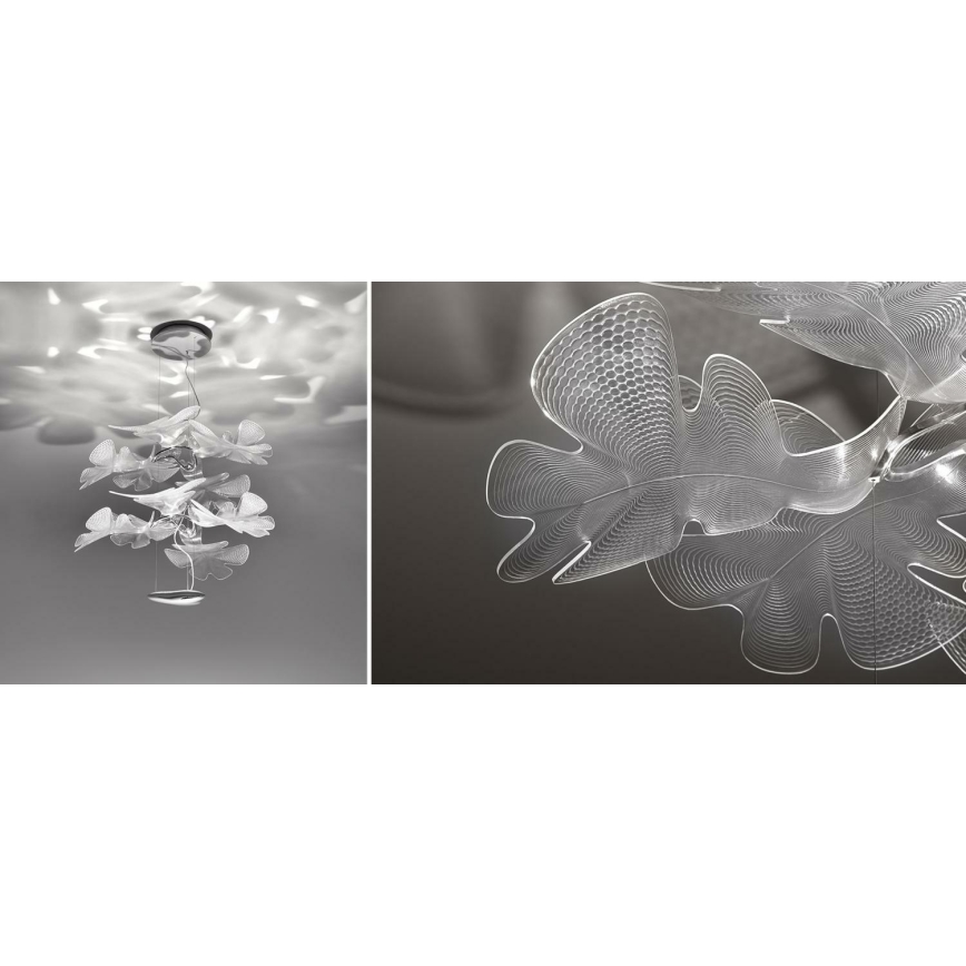 Artemide 1628110APP - Led Dimmable κρεμαστό φωτιστικό οροφής CHLOROPHILIA LED/44W/230V 3000K