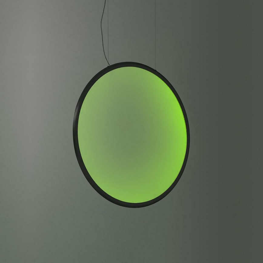 Artemide 1992330APP - LED RGBW Κρεμαστό φωτιστικό οροφής ντιμαριζόμενο DISCOVERY LED/42W/230V 2700-6500K μαύρο