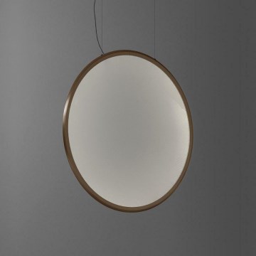 Artemide 1993060APP - Led Dimmable κρεμαστό φωτιστικό οροφής DISCOVERY LED/60W/230V 3000K μπρονζέ