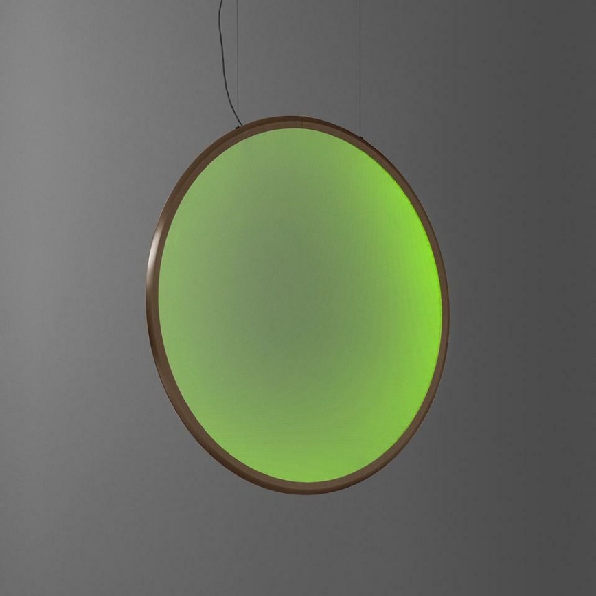 Artemide 1993360APP - LED RGBW Κρεμαστό φωτιστικό οροφής ντιμαριζόμενο DISCOVERY LED/59W/230V 2700-6500K μπρονζέ