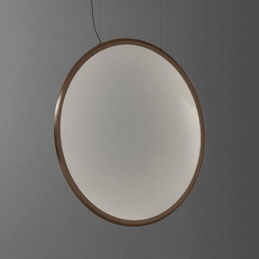 Artemide 1994060APP - Led Dimmable κρεμαστό φωτιστικό οροφής DISCOVERY LED/80W/230V 3000K μπρονζέ