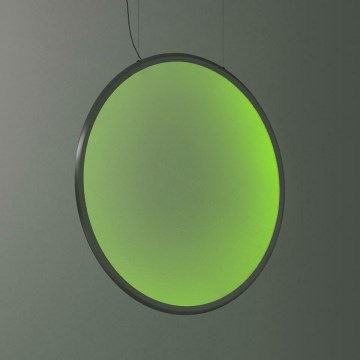Artemide 1994310APP - LED RGBW Κρεμαστό φωτιστικό οροφής ντιμαριζόμενο DISCOVERY LED/79W/230V 2700-6500K ανθρακί