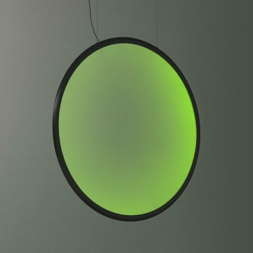 Artemide 1994330APP - LED RGBW Κρεμαστό φωτιστικό οροφής ντιμαριζόμενο DISCOVERY LED/79W/230V 2700-6500K μαύρο