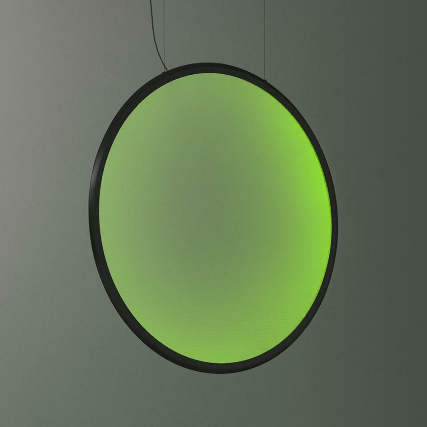 Artemide 1994330APP - LED RGBW Κρεμαστό φωτιστικό οροφής ντιμαριζόμενο DISCOVERY LED/79W/230V 2700-6500K μαύρο