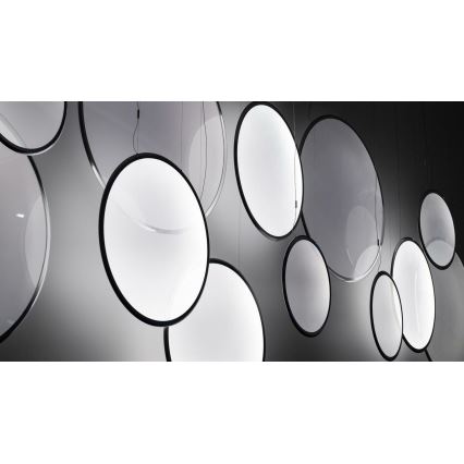 Artemide 1994330APP - LED RGBW Κρεμαστό φωτιστικό οροφής ντιμαριζόμενο DISCOVERY LED/79W/230V 2700-6500K μαύρο