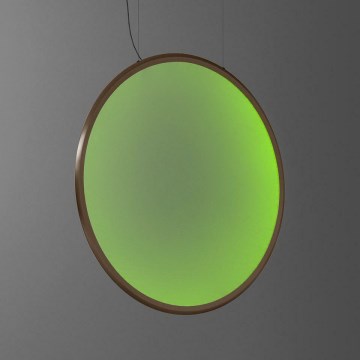 Artemide 1994360APP - LED RGBW Κρεμαστό φωτιστικό οροφής ντιμαριζόμενο DISCOVERY LED/79W/230V 2700-6500K μπρονζέ