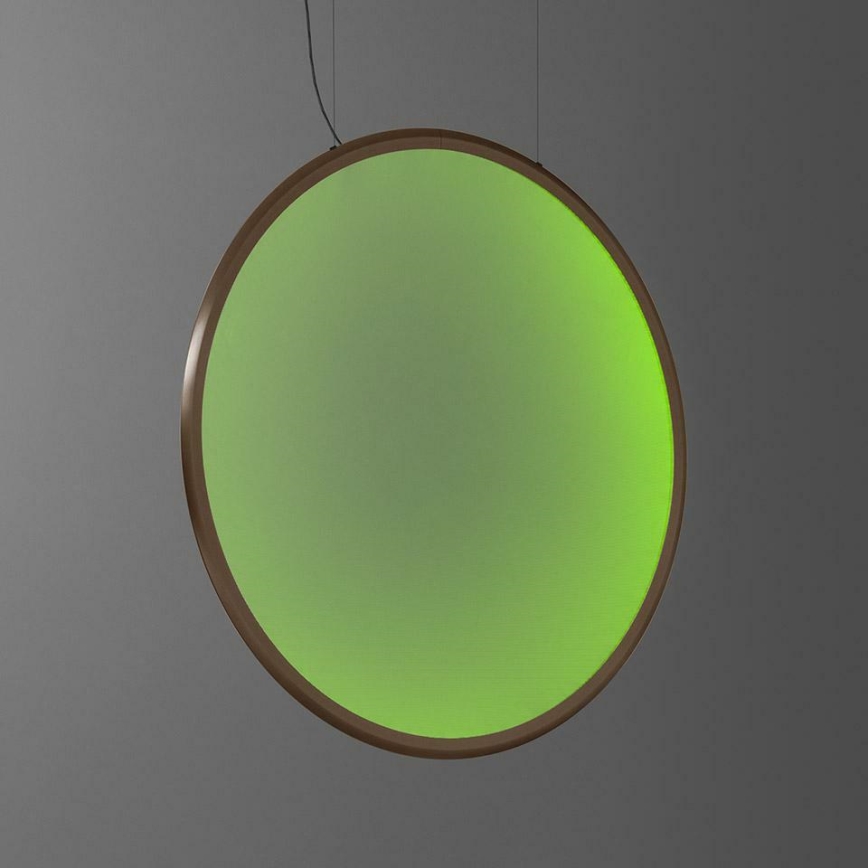 Artemide 1994360APP - LED RGBW Κρεμαστό φωτιστικό οροφής ντιμαριζόμενο DISCOVERY LED/79W/230V 2700-6500K μπρονζέ