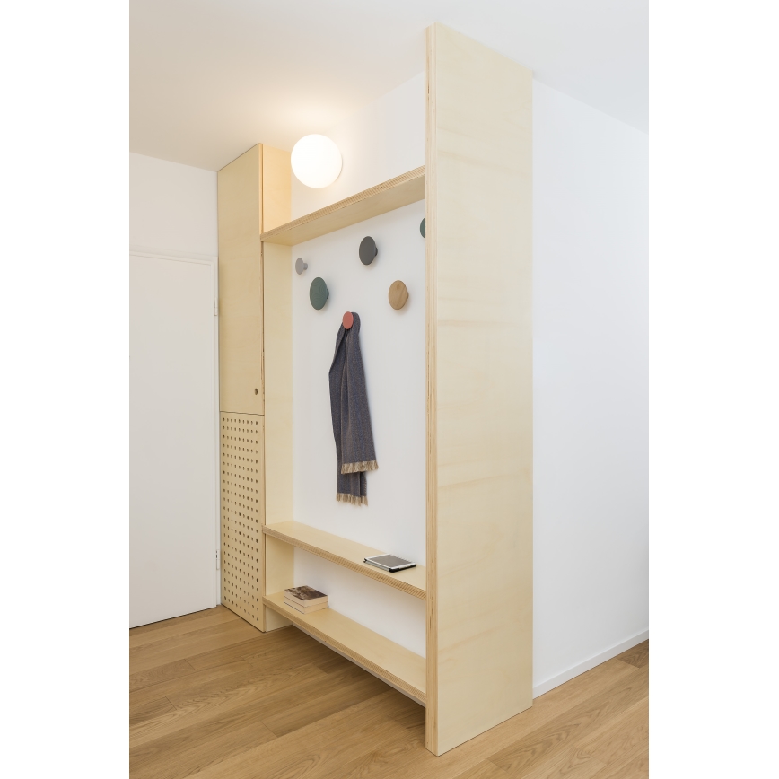 Artemide AR 1039110A - Φωτιστικό οροφής μπάνιου DIOSCURI 1xE14/6W/230V IP44