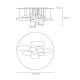 Artemide AR 1396110A - Φως οροφής MERCURY 2xR7s/160W/230V